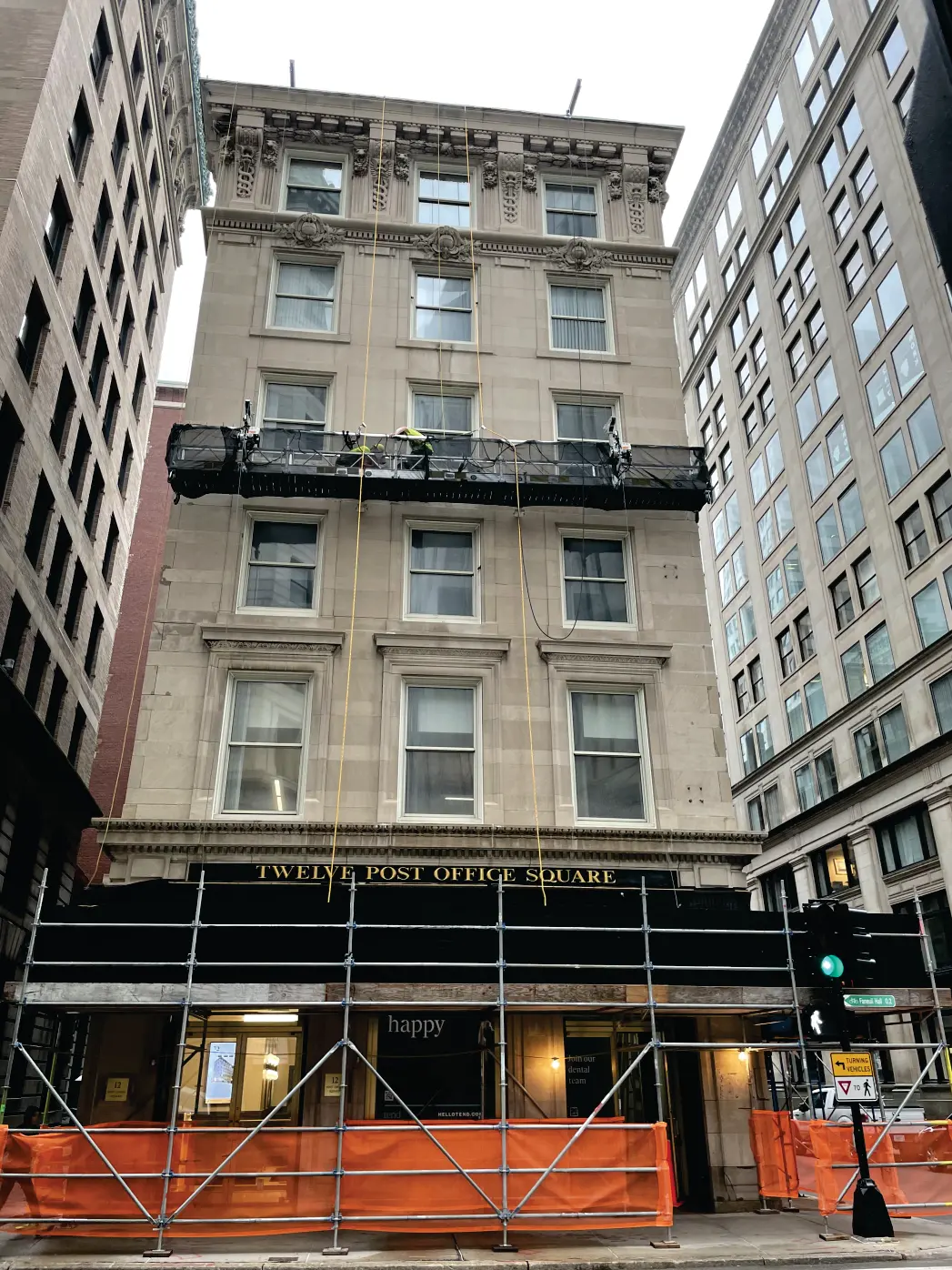 Masonry & Sealants at 12 Post Office Square, Boston, MA by Caledonian Corporation