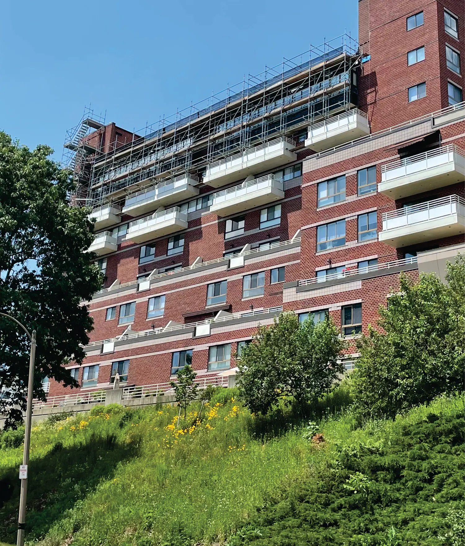 Waterproofing at Crossroads, Boston, MA by Caledonian Corporation